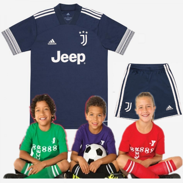 Kid's Juventus Away Suit 20/21 (Customizable)