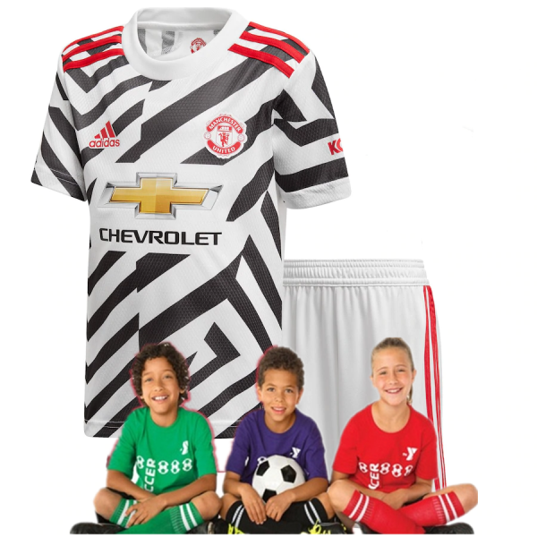 Kid's Manchester United Third suit 20/21 (Customizable)